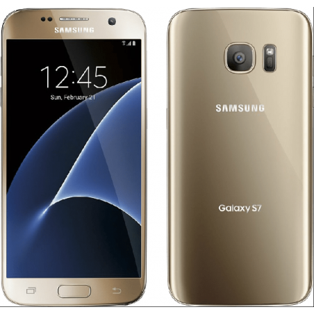 Samsung S7 Galaxy  32GB, Gold, třída A- použitý